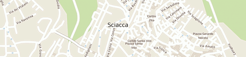 Mappa della impresa casandra pietro a SCIACCA