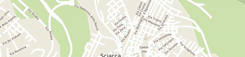 Mappa della impresa confgenitaliana dell'artigianato a SCIACCA