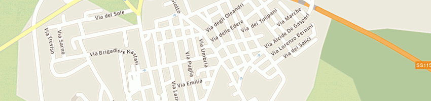 Mappa della impresa geraldi michele a SCIACCA