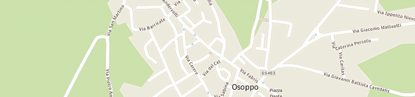Mappa della impresa enoteca sandi a OSOPPO