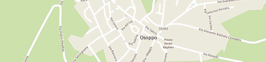 Mappa della impresa bar trattoria da min a OSOPPO