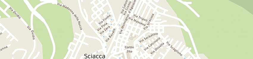 Mappa della impresa bacchi michele a SCIACCA