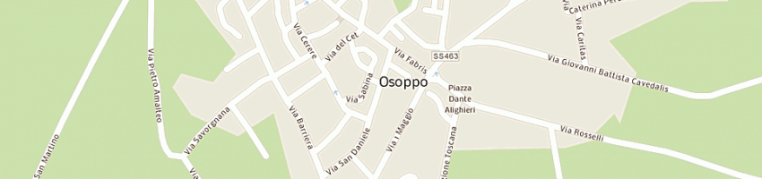 Mappa della impresa scapigliati di di cara cristina a OSOPPO