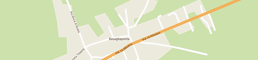 Mappa della impresa lodolo gianpiero a BASILIANO
