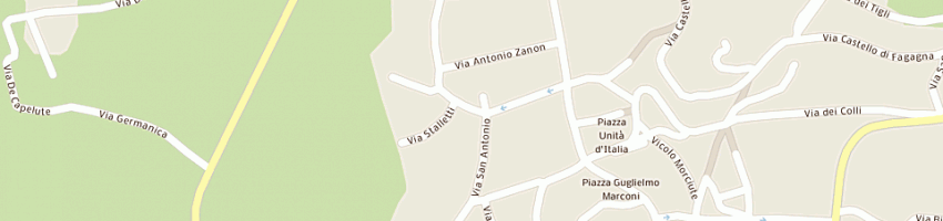 Mappa della impresa schiratti renzo a FAGAGNA