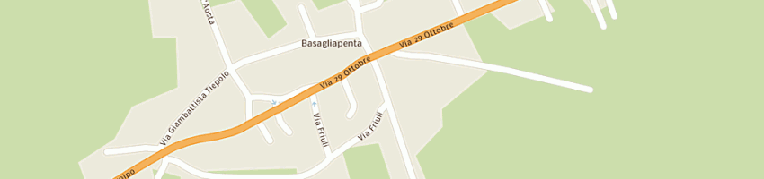 Mappa della impresa ellero a BASILIANO