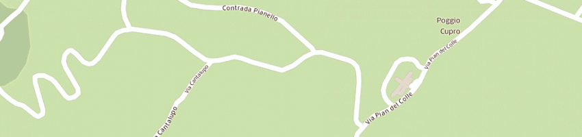 Mappa della impresa berti giuseppe a CUPRAMONTANA