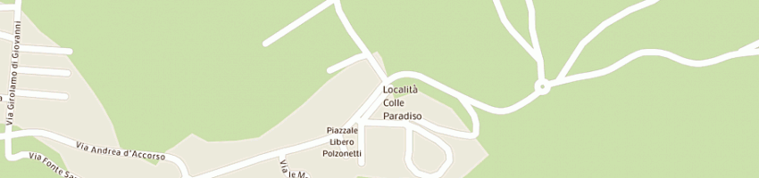 Mappa della impresa uno di uno snc di loretta e tiziana gatti a CAMERINO