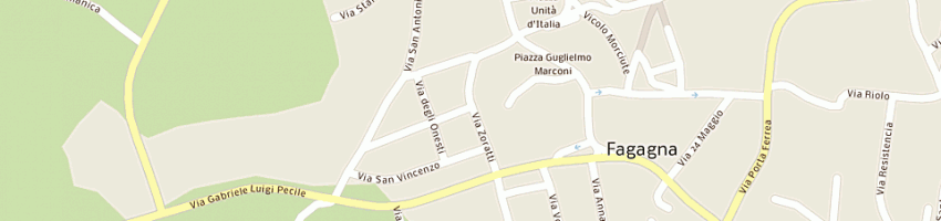 Mappa della impresa roby a FAGAGNA