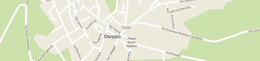 Mappa della impresa banca antonveneta spa a OSOPPO