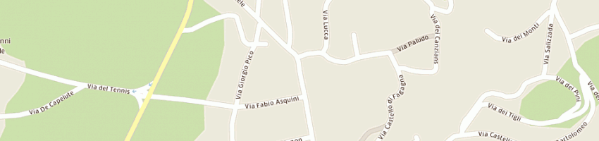 Mappa della impresa ambulatorio veterinario associato colombo lucca a FAGAGNA