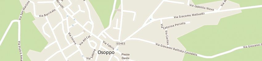 Mappa della impresa profumeria lady (snc) a OSOPPO