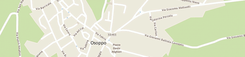 Mappa della impresa collini a OSOPPO