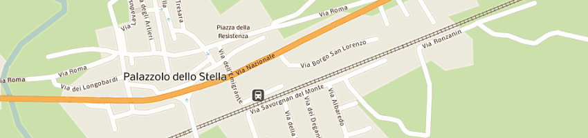 Mappa della impresa ciclocuore di salice anselmo a PALAZZOLO DELLO STELLA