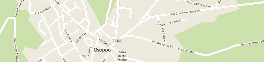 Mappa della impresa tuttocarni di paolo brollo e c snc a OSOPPO