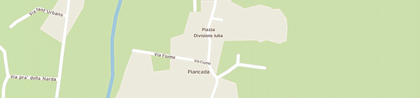 Mappa della impresa minimarket galliussi a PALAZZOLO DELLO STELLA
