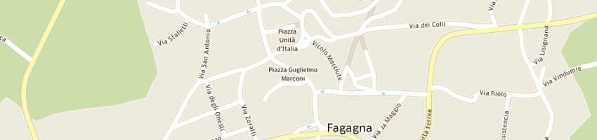 Mappa della impresa ennedi servizi di d'angelo nives e c sas a FAGAGNA