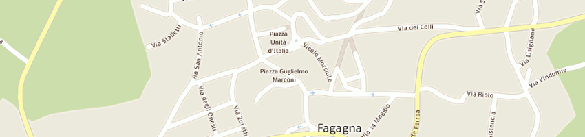 Mappa della impresa dps informatica (snc) a FAGAGNA