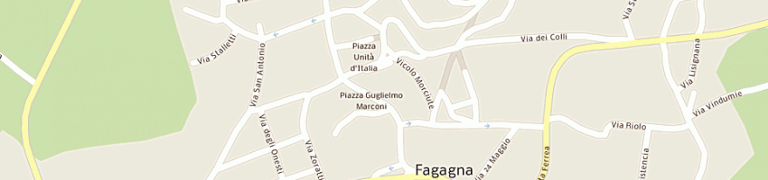 Mappa della impresa floreancig claudio a FAGAGNA