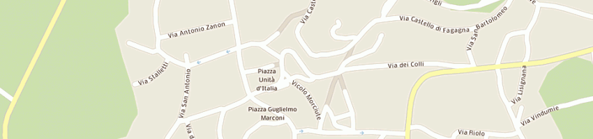 Mappa della impresa gemica (sas) a FAGAGNA