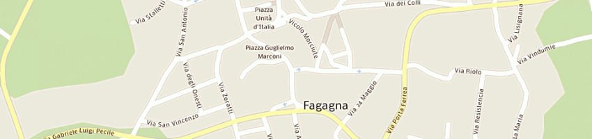 Mappa della impresa breda gino a FAGAGNA