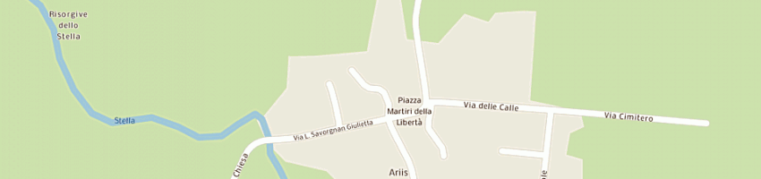 Mappa della impresa edile artigiana di gattel edi e toniutto federico snc a RIVIGNANO