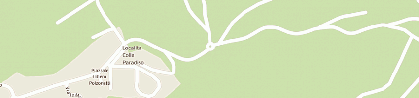 Mappa della impresa osteria i ponti di pennesi anna e csas a CAMERINO