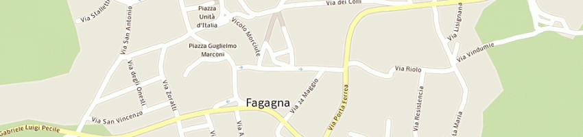 Mappa della impresa bertolini leonardo a FAGAGNA