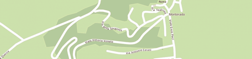 Mappa della impresa francesconi antonio a MONTERADO