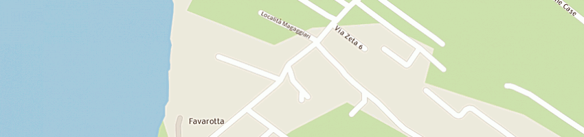 Mappa della impresa trattoria andrea il pirata snc di caccamo maria e c a CINISI