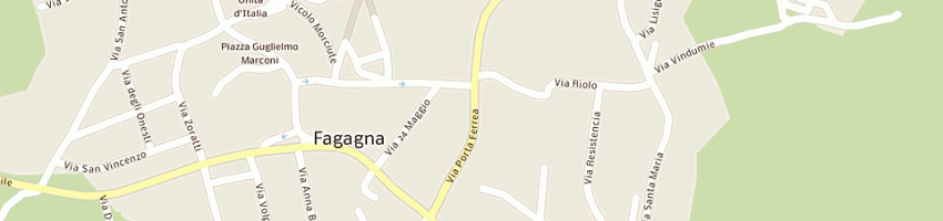 Mappa della impresa osteria al cacciatore di narduzzi daniela a FAGAGNA