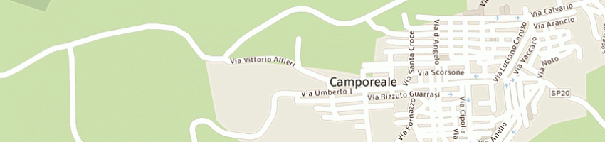 Mappa della impresa ciraulo antonino a CAMPOREALE