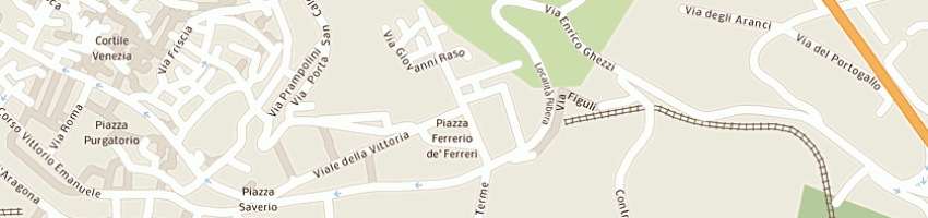 Mappa della impresa palermo rosario a SCIACCA