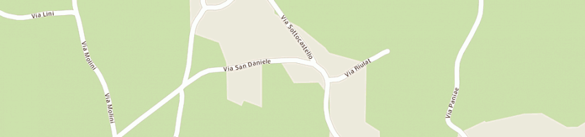 Mappa della impresa trattoria da vico presello gilberto sas a FAGAGNA