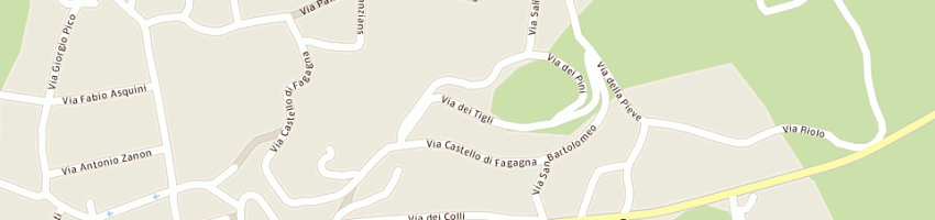 Mappa della impresa fabbro franca a FAGAGNA