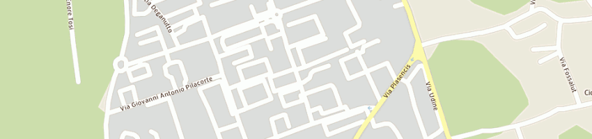 Mappa della impresa corem di vittori marco e c snc a FAGAGNA