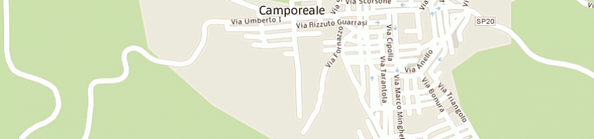 Mappa della impresa adr impianti di cordo antonio a CAMPOREALE