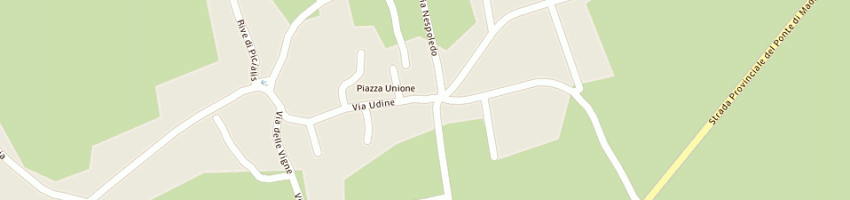 Mappa della impresa savoia alverio a BERTIOLO