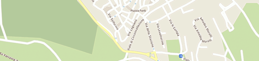 Mappa della impresa steg sas di coccia-alemanno a NORCIA