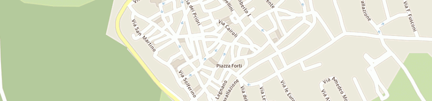 Mappa della impresa trattoria dal francese snc di battilocchi mauro e c a NORCIA