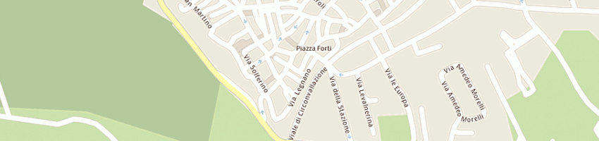 Mappa della impresa federazione territoriale pensionati a NORCIA