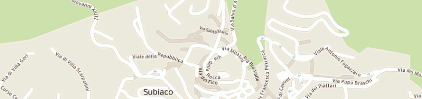 Mappa della impresa orlandi enzo a SUBIACO