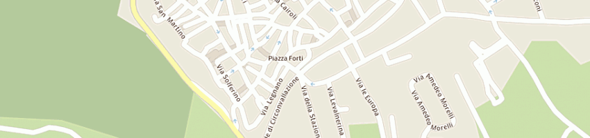 Mappa della impresa taverna de' massari sas di gregori emiliano e c a NORCIA
