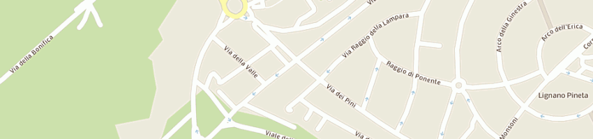 Mappa della impresa gambera elena a LIGNANO SABBIADORO