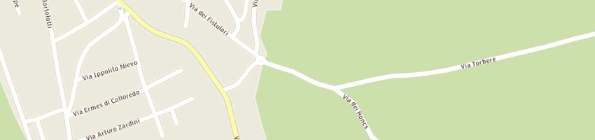 Mappa della impresa bacchini renzo a FAGAGNA