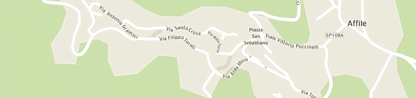 Mappa della impresa graziani aldo a AFFILE