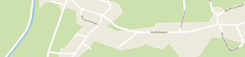 Mappa della impresa bieffe trasporti di barbieri francesco a COLLOREDO DI MONTE ALBANO