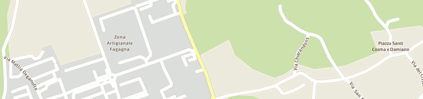Mappa della impresa collini nerina a FAGAGNA