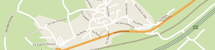 Mappa della impresa municipio a AMARO