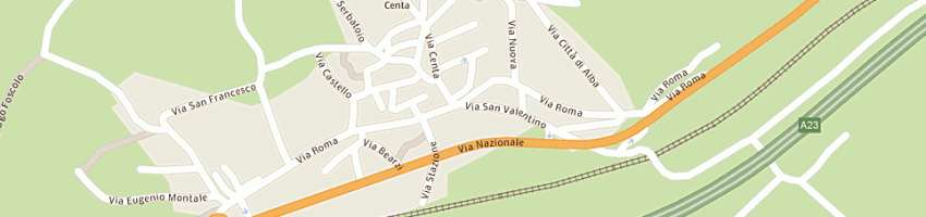Mappa della impresa farmacia dr venturini a AMARO